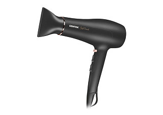Фен Centek CT-2240 (черн/золот) Soft Touch 1950Вт, ДИФФУЗОР, 2 скорости, 3 режима, холодный обдув