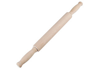 Скалка береза 45x4,5см (884-056)