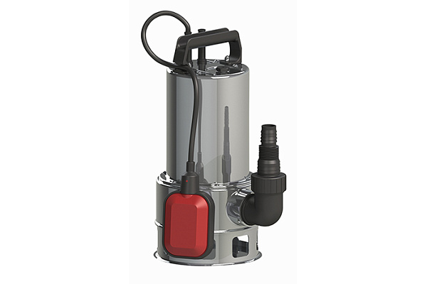 Насос дренажный ELITECH НПД  750-35Н (750Вт, Расход-250л/м, Напор-8м,Частица-35мм, нерж. корпус)