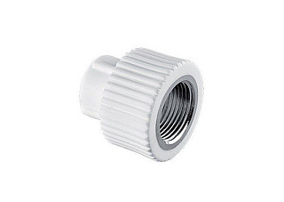 Муфта ППР комбинированная ВР 25х1/2" VPL белый (1/60)