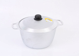Кастрюля литой алюминий г.Кукмор 6,0л (к60)