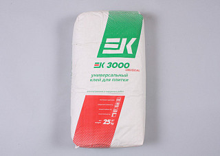 Клей для плитки ЕК 3000 25кг (1/60)