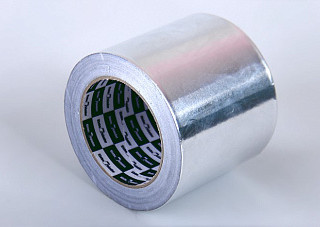 Лента алюминиевая 75мм.х40м Klebebander (арт.75/440) (6/24)