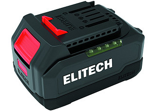 Аккумулятор ELITECH АКБ 2040С ELP, 20В, 4,0Ач E0911.052.00