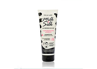Шампунь для волос DELICARE milk&silk увлажнение 250мл 363 (1/21)
