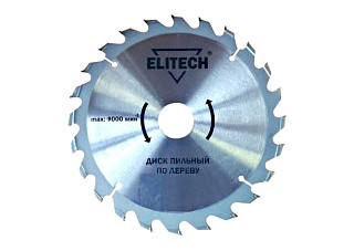 Диск пильный ELITECH ф250х32/30х2,8мм, 24зуб, д/дерева 1820.056300