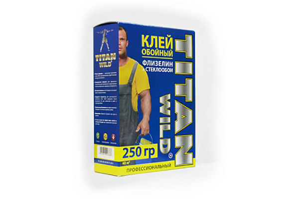 Клей обойный TITAN WILD флизелин профессиональный 250гр