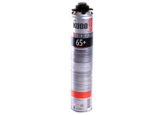 Пена монтажная полиуретановая KUDO PROFF 65+ (KUPP10S65+) (1000мл)