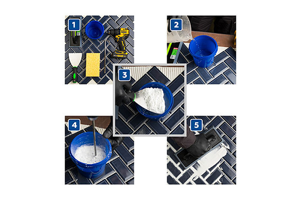 Затирка эпоксидная PLITONIT EASYFILL ведро 2кг кремовый H010326 (1/10)