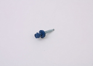 Кровельный саморез (ярко-синие) 4,8* 35 цинк RAL 5005