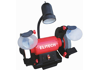Точило ELITECH СТ 6020С (600Вт, 2980об\м, круг200х32х25мм, 14,3кг, лампа) E2013.011.00