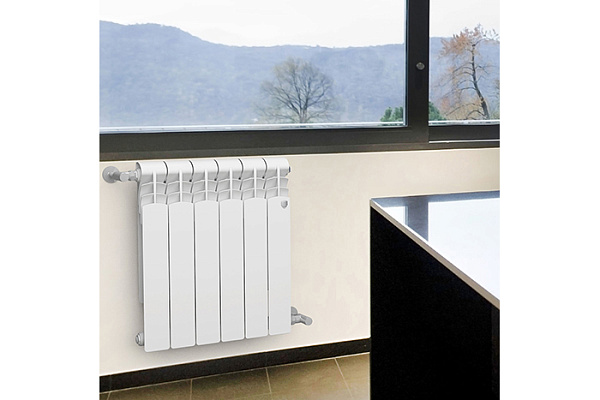 Радиатор Royal Thermo Revolution биметалл, белый (122вт, 350х80х6секц., 1,42кг)
