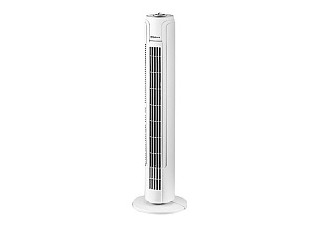 Вентилятор-колонна напольный SAKURA SA-19W 45Вт, белый 