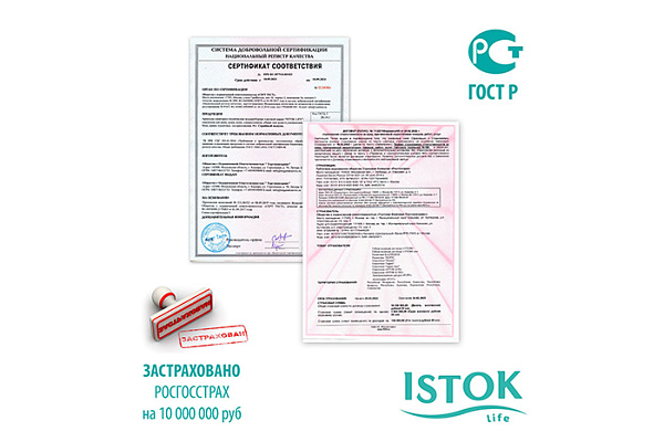 Смеситель для душа Istok life двуручный 0402.415