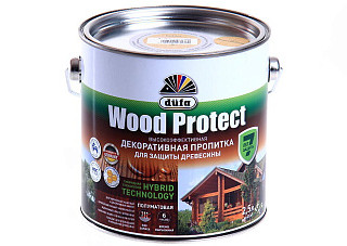 Пропитка Dufa WOOD PROTECT белая (2,5кг)