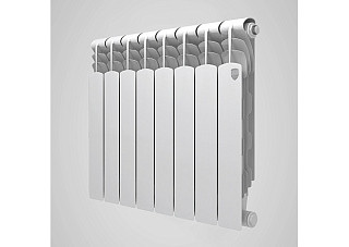 Радиатор Royal Thermo Revolution биметалл, белый (122вт, 350х80х6секц., 1,42кг)