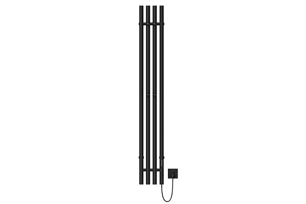 Полотенцесушитель электрический MIXLINE MOON QUADRO BLACK 120/15 (таймер, 206Вт) ЧЕРНЫЙ 557163