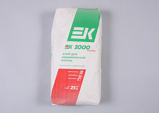 Клей для плитки ЕК 2000 25кг (1/60)