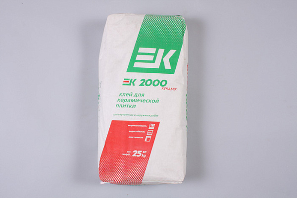 Клей для плитки ЕК 2000 25кг (1/60)