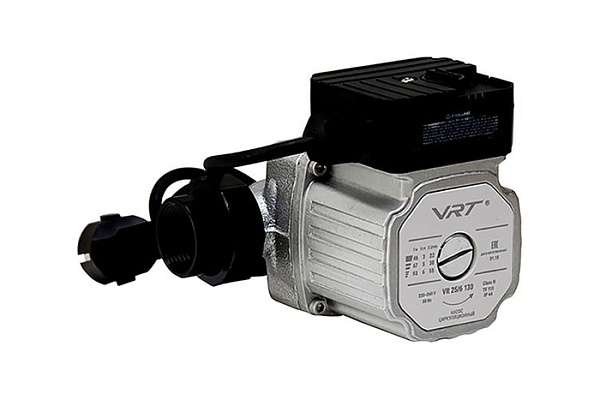 Насос циркуляционный VRT VR 25-6 180, 93/67/46 Вт, с гайками (719)
