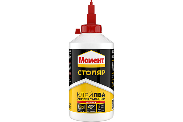 Клей МОМЕНТ Столяр ПВА D1 750гр (1960504)/9
