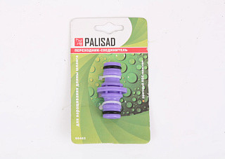 Переходник-соединитель PALISAD пластиковый штуцерный для шланга 1/2" (66465) (1/500)