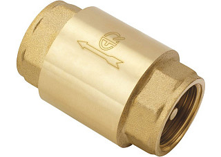 Обратный клапан с латунным сердечником ДУ20 (3/4) AQUALINK (2340) (1/15/150)