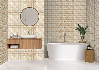 Панель ПВХ фотопечать Arabic Tiles (2700х250мм) 8273 