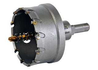 Коронка по металлу ELITECH твердосплавная, в сборе, ф64мм 1820.139700 (1/6)