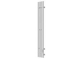 Полотенцесушитель электрический MIXLINE MOON WHITE 120/15 (таймер, 206Вт) БЕЛЫЙ 557161