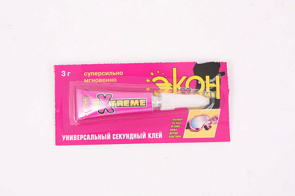 Клей ЭКОН Экстрим секундный 3гр (1401987)/288  
