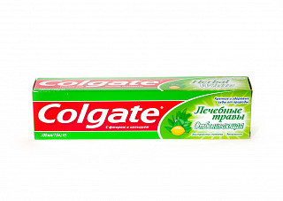 Зубная паста COLGATE лечебные травы отбеливающая 100мл (494) (1/12)