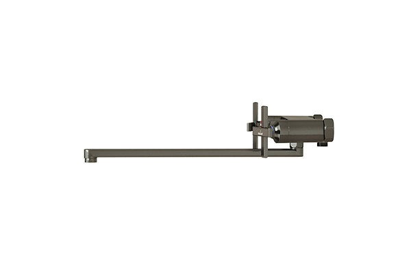 Смеситель для ванны и раковины MIXLINE ML38-02 Graphite (Латунь,Длина излива 36см,Кран-букса 1/2")